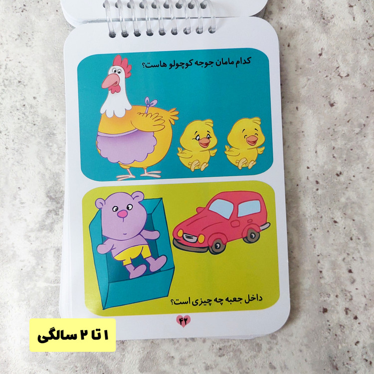 کتاب ۲۰۰ لقمه هوش ۱ تا ۲ سالگی