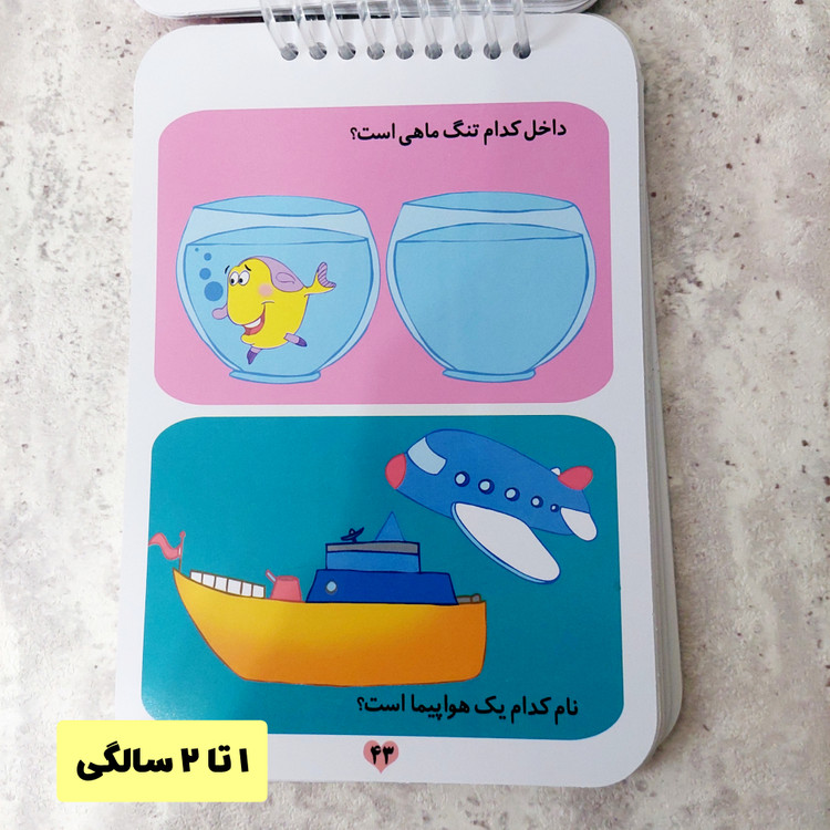 کتاب ۲۰۰ لقمه هوش ۱ تا ۲ سالگی