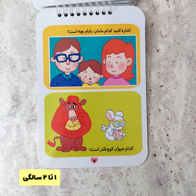 کتاب ۲۰۰ لقمه هوش ۱ تا ۲ سالگی