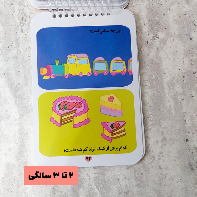 کتاب ۲۰۰ لقمه هوش ۲ تا ۳ سالگی