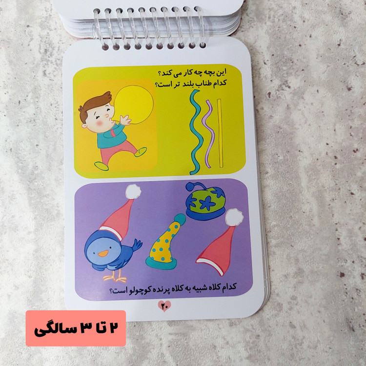 کتاب ۲۰۰ لقمه هوش ۲ تا ۳ سالگی