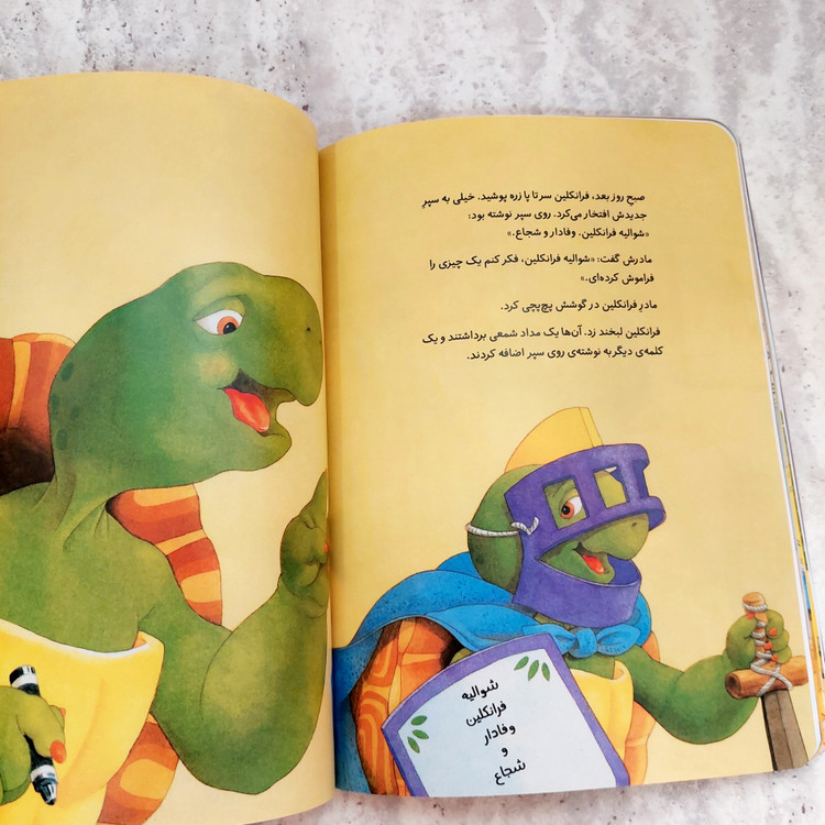 کتاب فرانکلین شلخته است