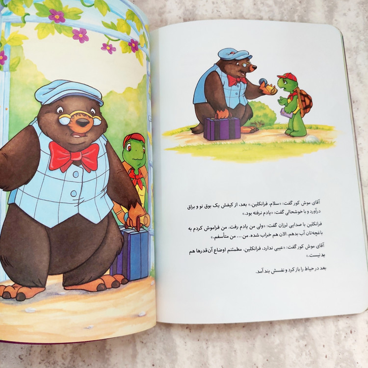 کتاب فرانکلین فراموش می کند
