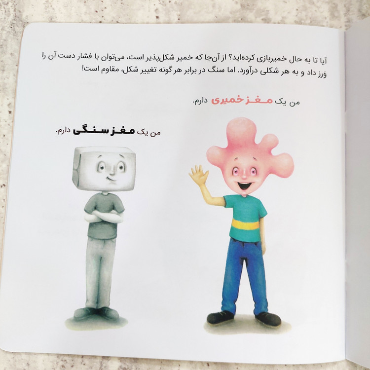 کتاب مغز خمیری،مغز سنگی