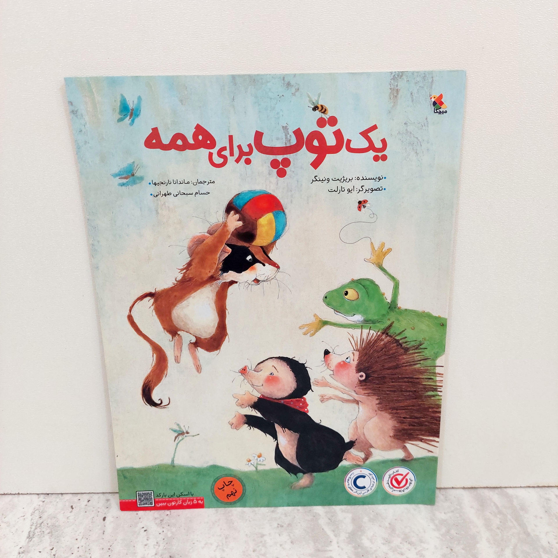 کتاب"یک توپ برای همه"