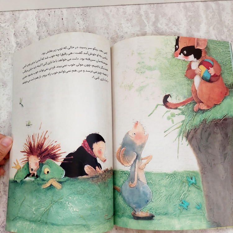 کتاب"یک توپ برای همه"