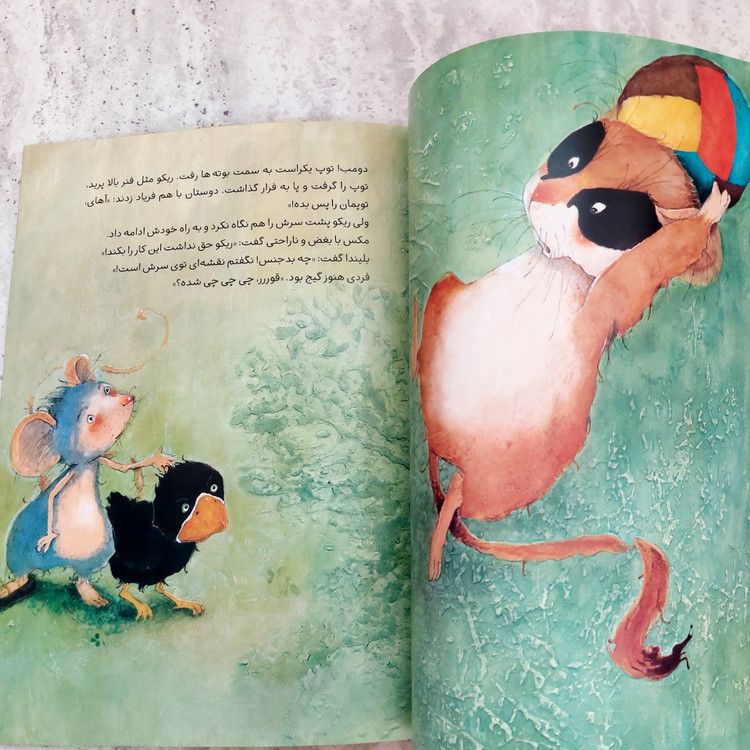 کتاب"یک توپ برای همه"