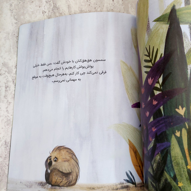 کتاب"سمسون تنبل زرنگ"